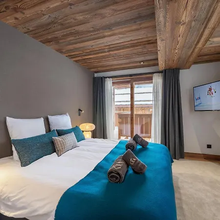 De Luxe Avec Piscine Et Sauna A - Fr-1-562-49 샬레 쿠쉐벨