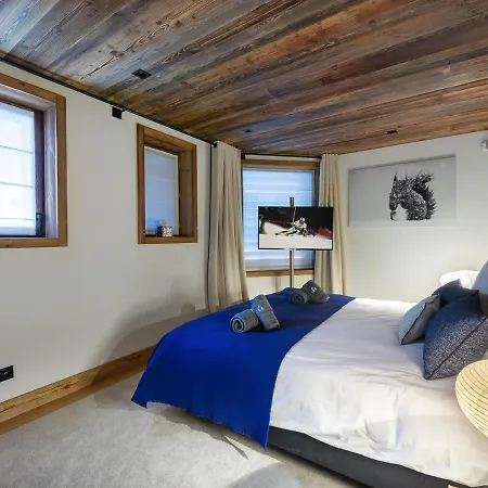 De Luxe Avec Piscine Et Sauna A - Fr-1-562-49 샬레 *
