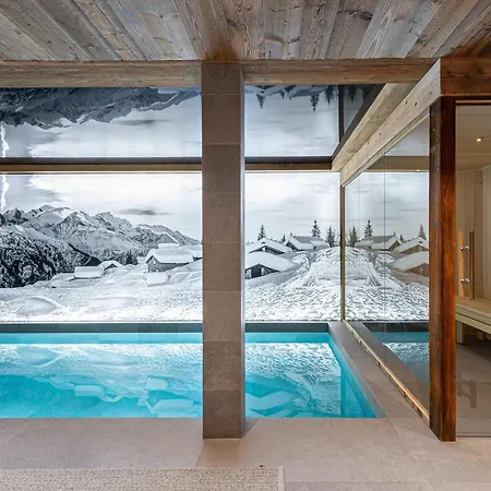 De Luxe Avec Piscine Et Sauna A - Fr-1-562-49 샬레 *